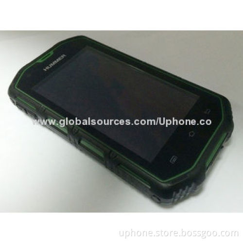 Multiple touches display smartphones with IP68 waterproof performance and 4-inch screen